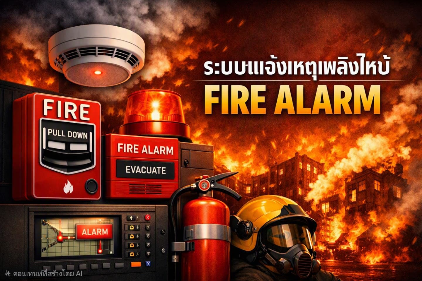 ระบบแจ้งเหตุเพลิงไหม้ Fire Alarm System